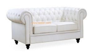 (SD-6001) Chesterfield Leather Sofa Set for Hotel Living Room Furniture