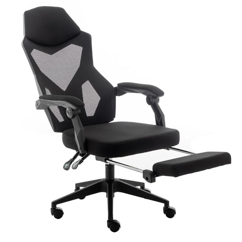 New Arrival Swivel Revolving Manager Mesh Executive Ergonomic Office Chair with Footrest