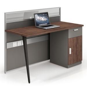 2020 Newest Design Wooden Modern Desk with Filing Cabinets