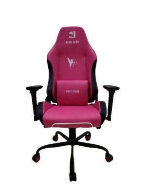 Ergonomic Comfortable Multi-Functional Arnrest Chairs Pink Gaming Chair High Back