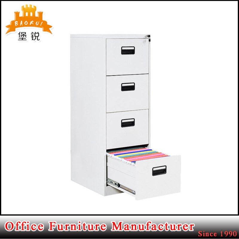 Knocked Down Structure Steel 4 Drawer Filing Cabinet