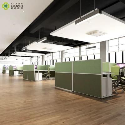 Office Furniture Factory Wholesaler Aluminum Material Office Cubicle Partition Workstation