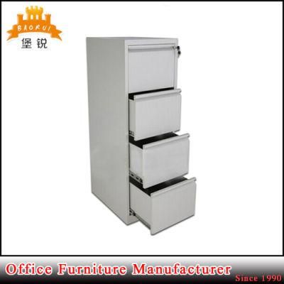 Fas-002-4D Wholesale Knock Down Office Cabinet 4 Drawer Metal Filing Cabinet