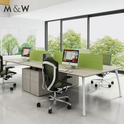 Factory Wholesale Open Workstations Modular 4 Person Workstation Office Desk