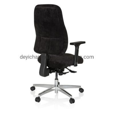 Pure Foam Colorful Fabric Computer Office Middle Back Headrest Optional Nylon Base Chair