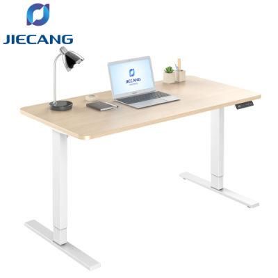 Powder Coated Low Noise Furniture Jc35ts-R12r 2 Legs Desk with High Quality