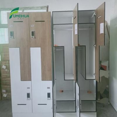 Swimming Pool Z Shape Lockers HPL Locker Cabinet for Sale