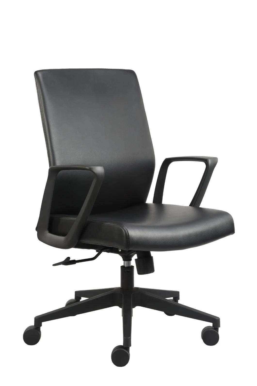 PU Leather Seating Classic Executive Manager Boss Swivel Home Office Chair with Optional Bow Leg