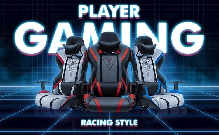 High Back Comfortable PU Leather Ergonomic Swivel Chair New Gaming Race Chair Cheaper