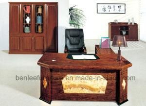 L Shape Modern Office Wood Furniture Director Desk (BL-XY030)