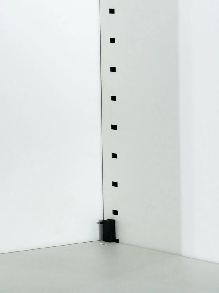 Tall Office Cupboard Knock-Down Roller Shutter Door Cabinet with Shelves