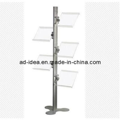 Magazine Holder Floor Standing &amp; Portable Literature Display Stand