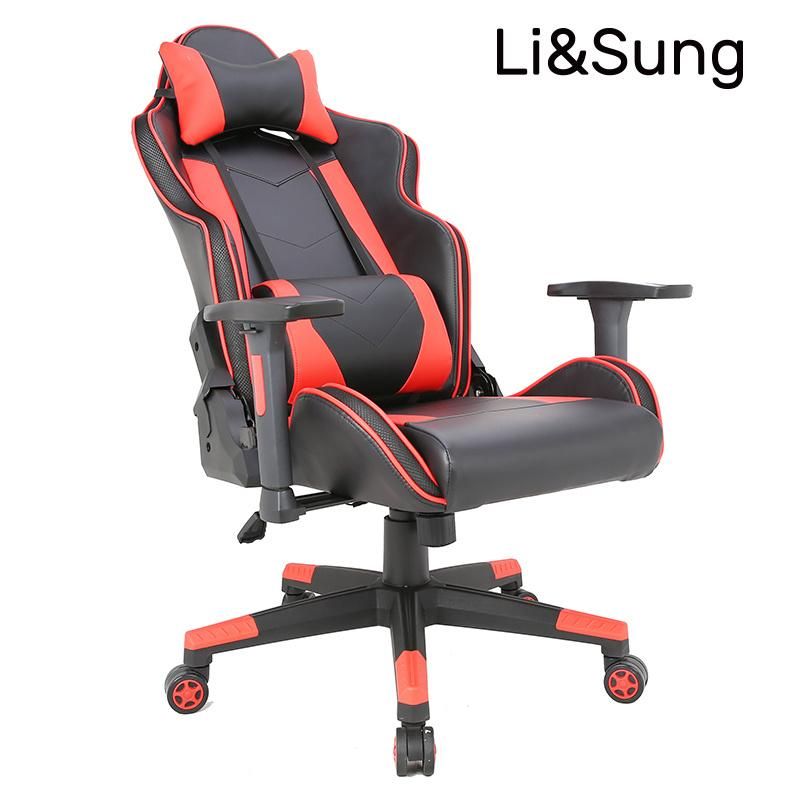 Lisung 10162 Ergonomic Swivel PU Racing Computer Gaming Chair