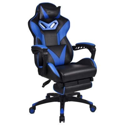 2020 New Style Blue-Black High Back Gaming Racing Chair