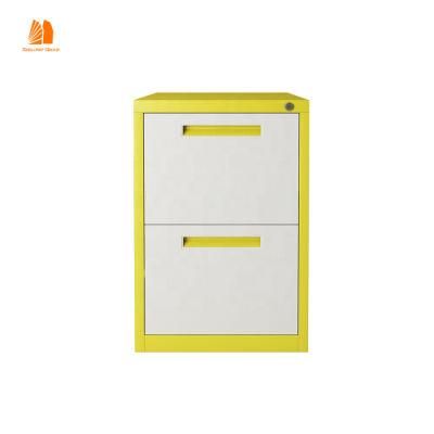 Office File 2 Drawer Cabinet Metal Drawer Steel Document Storage