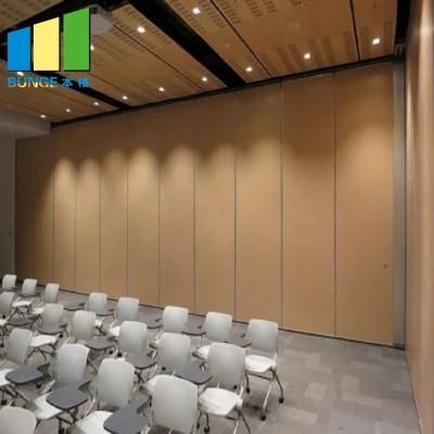 Aluminium Folding School Classroom Partition Walls Fabric Soundproofing Movable Acoustic Room Partitions