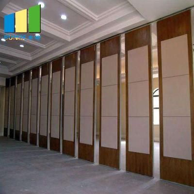 Hotel Acoustic Folding Sliding Partitions Wall Dividers System