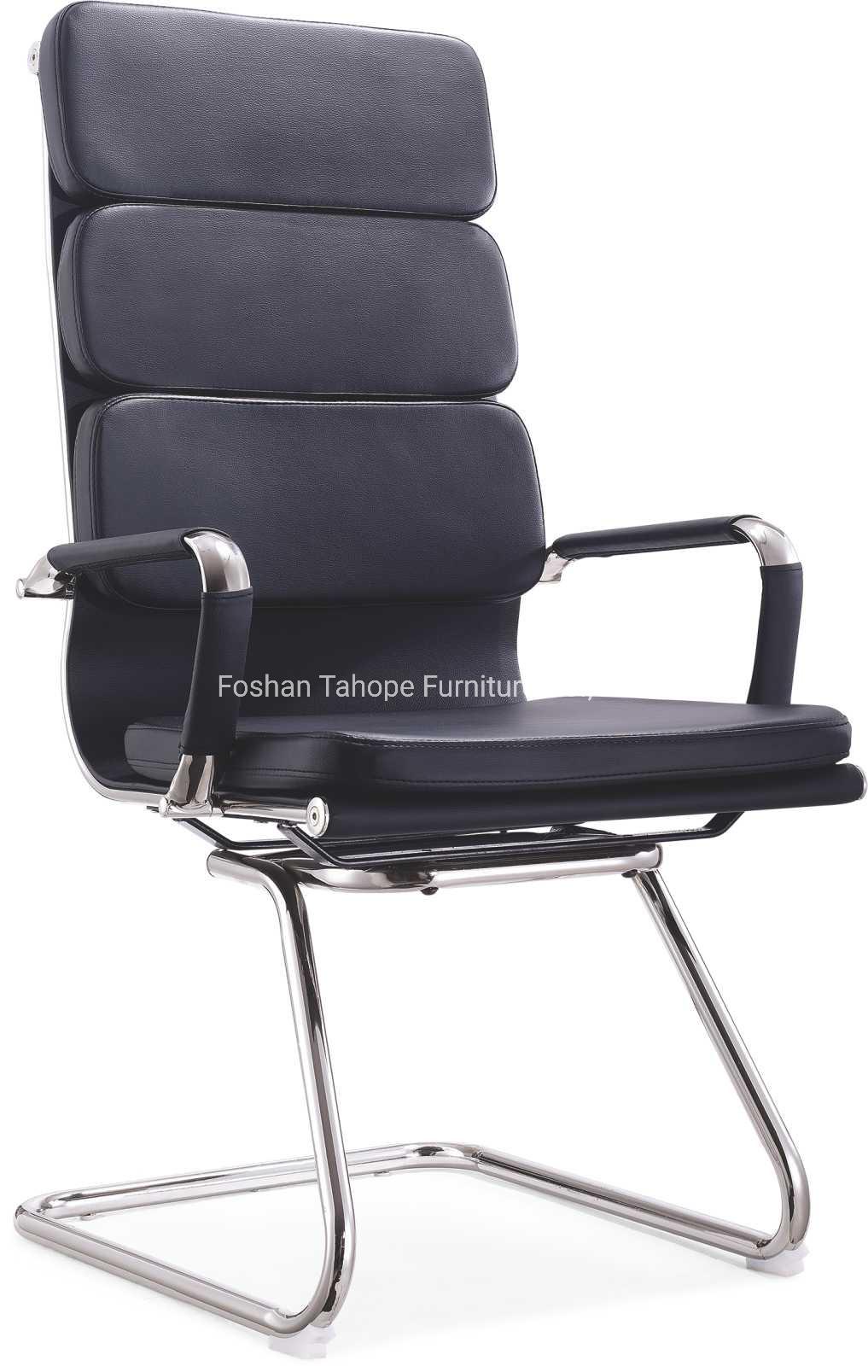Promotion Office Furniture Ergonomic Design Manager Executive Leather Chair Swivel or Normal Style