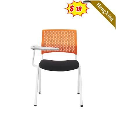 Orange Plastic PP Training Chairs Office School Furniture Meeting Conference Chair