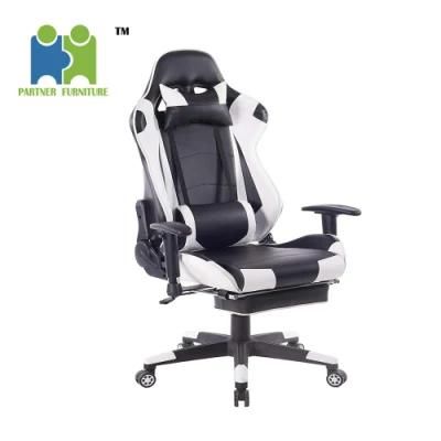 (MED-F) Partner Ergonomic Gaming Chair High Back Swivel Computer Office Chair Headrest Lumbar Support Recliner Racing Chair