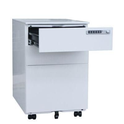 Mobile Pedestal Modern File Cabinets Metal Filling Cabinet with Coded Lock