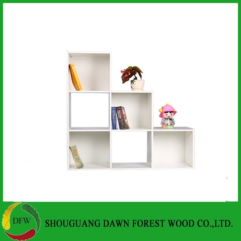 Cheap Price Wooden Bookcase with MFC/MDF Material