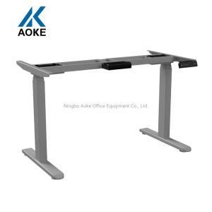 Dual Motor Ergonomic Modern Electric Adjustable Height Office Sit Stand Desk Standing Desk Electric Office Table
