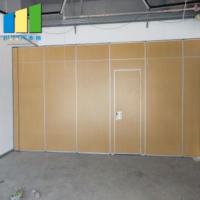 Operable Door Movable Partition Mobile Wood Partition Walls for Hotel