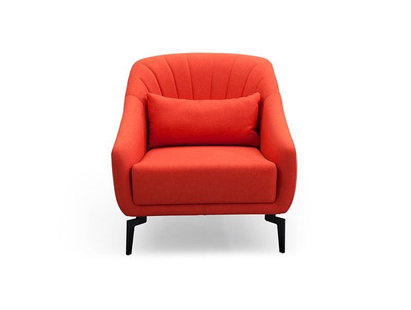 Single Sofa Chair Microfiber Leather Office Sofa
