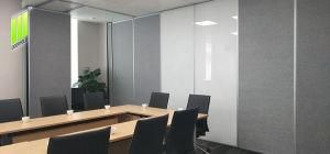 Aluminium Frame Sliding Folding Panel Office Partition Soundproof Movable Walls