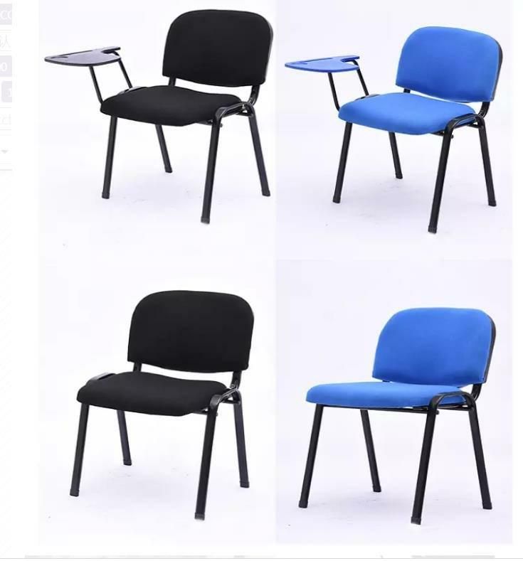 Wholesale Fabric Reception Chairs High Back Support Office Stackable Chairs