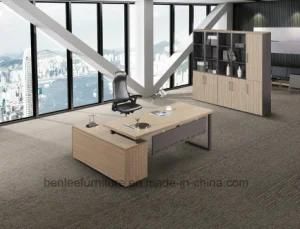 L Shape Modern Simple Office Wooden Furniture Executive Office Desk (BL-1808)