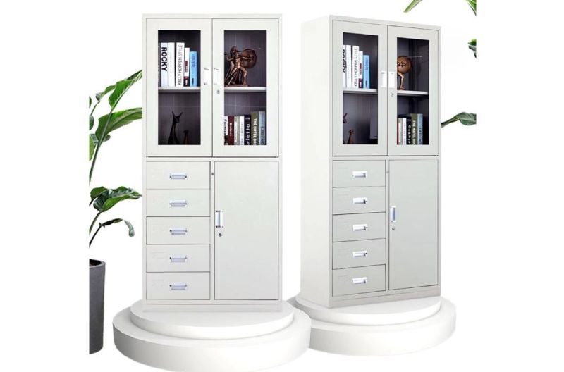 Steel Filing Storage Cabinet Office Three Drawers Steel Filing Cabinet