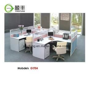 Office Wooden Furniture Office Partition Workstation Table Yf-G1704