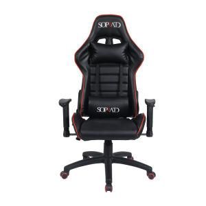 Leather Racing Style Office Computer Seat Recliner with Ergonomic Headrest