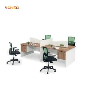 Best Design 4 Person Tall Workstation Desk