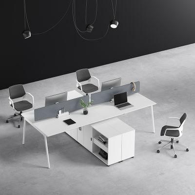 High Quality Modern Office Desk Furniture 4 Person Office Workstation