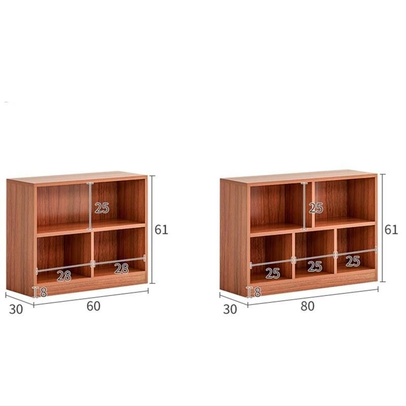 Bookshelf Floor Simple Primary School Students Economical Desk Office Storage Living Room Storage Shelf Space-Saving Bookcase