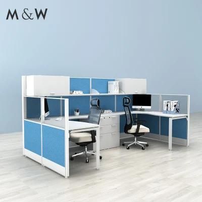 New Product Face Desk Double Seat Desk Manufacturer Design Partition Furniture Contemporary Office Cubicle