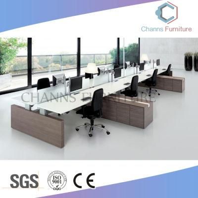 Project Design L Shape Wooden Furniture Office Workstation