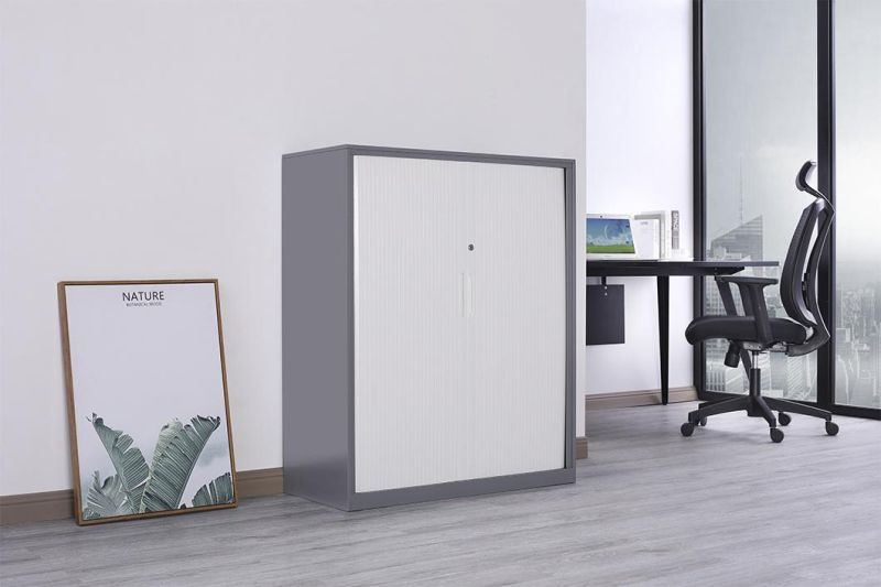 Half Height Tambour Door Steel Filing Cabinet