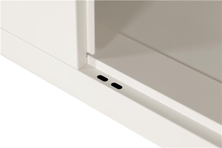 File Cabinet Kd Structure Double Swing Doors Cabinet Steel Metal Cupboard