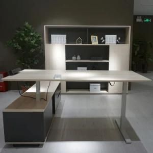 Conference Room Modern Working MDF L-Shape Office Table