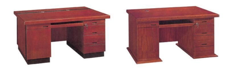 Classic Design MDF Cherry Computer Office Table Wooden Furniture (TH-5714)