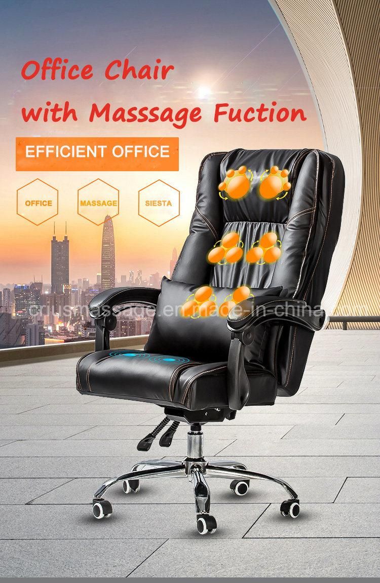 High Quality Black Office Chair with Massage Function