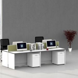 Fashion Design 4 Seat Office Bench Modern Office Workstations
