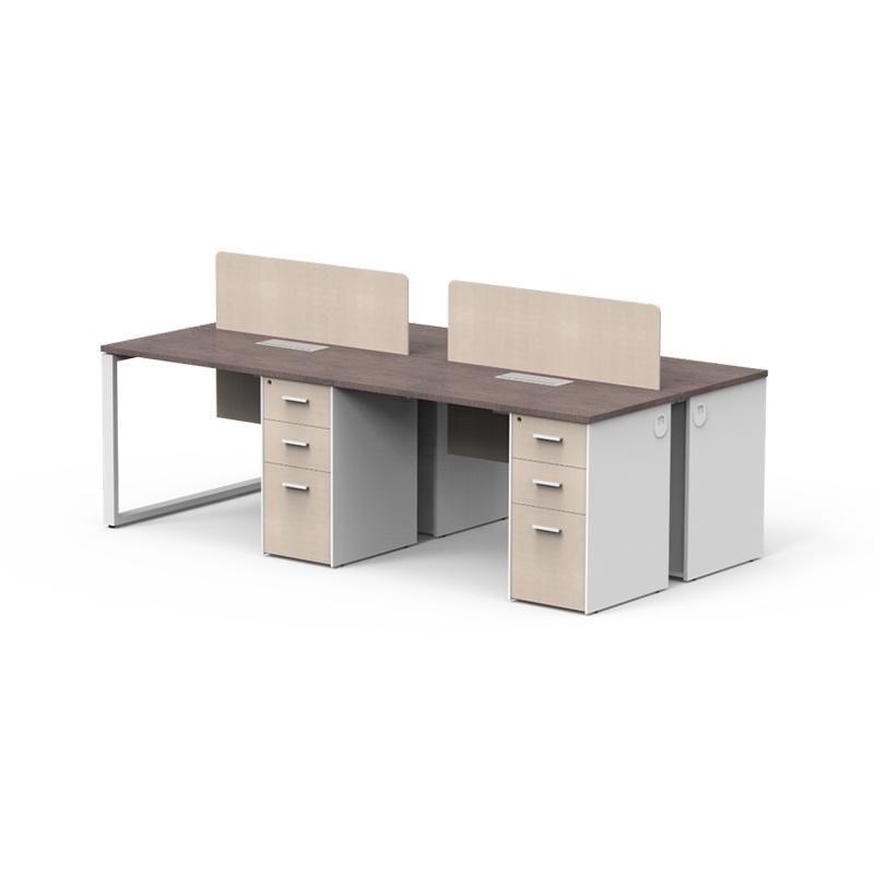 High Quality Modern Office Desk Furniture Four Seats Workstations