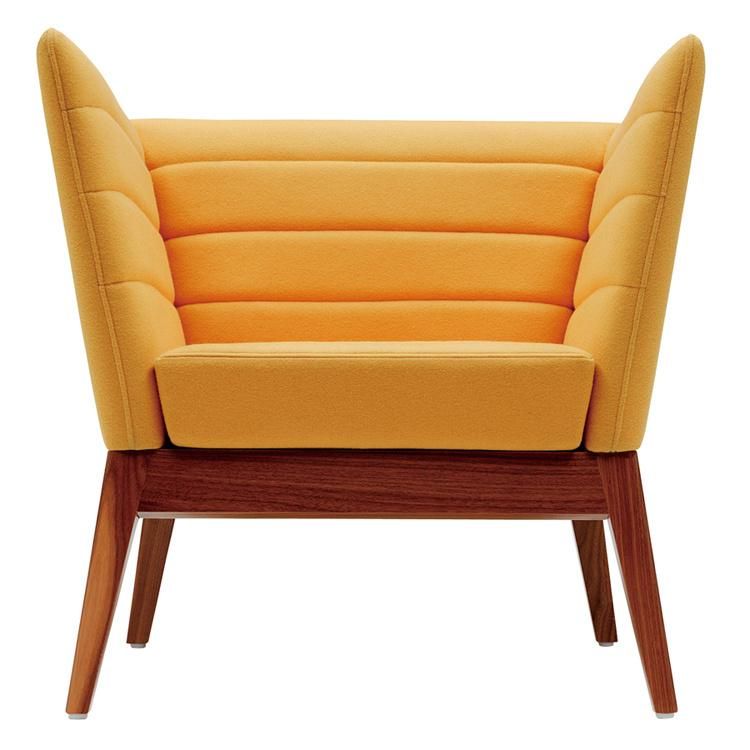 Simple Design Ash Solid Wooden Leg Fabric Leisure Sofa Office Sofa Set Single Sofa/Long Set