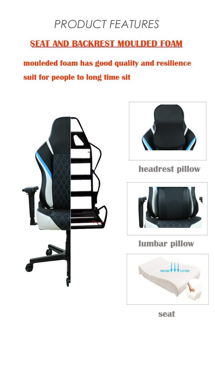 New Style PU Leather Fabric Executive Gaming Chair