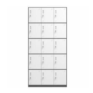 China Factory Supply Custom Size Connect Firmly Fifteen Door Wardrobe